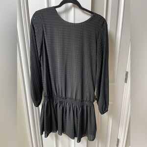 Waverly Grey black Sasha dress, short, size M
